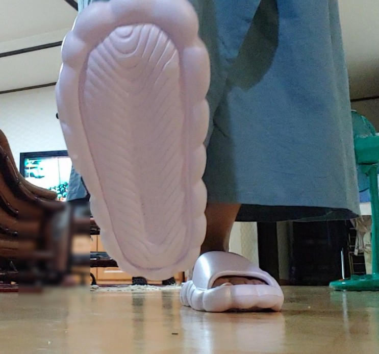 [층간소음실내화] 예~뻐서 신고 싶고 폭신해서 신고 싶은! (보라홈, 실내슬리퍼, 사무실슬리퍼)