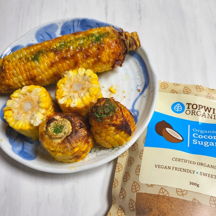 맛과 건강 다 잡은 비정제 설탕 "탑윌 유기농 코코넛 슈가"