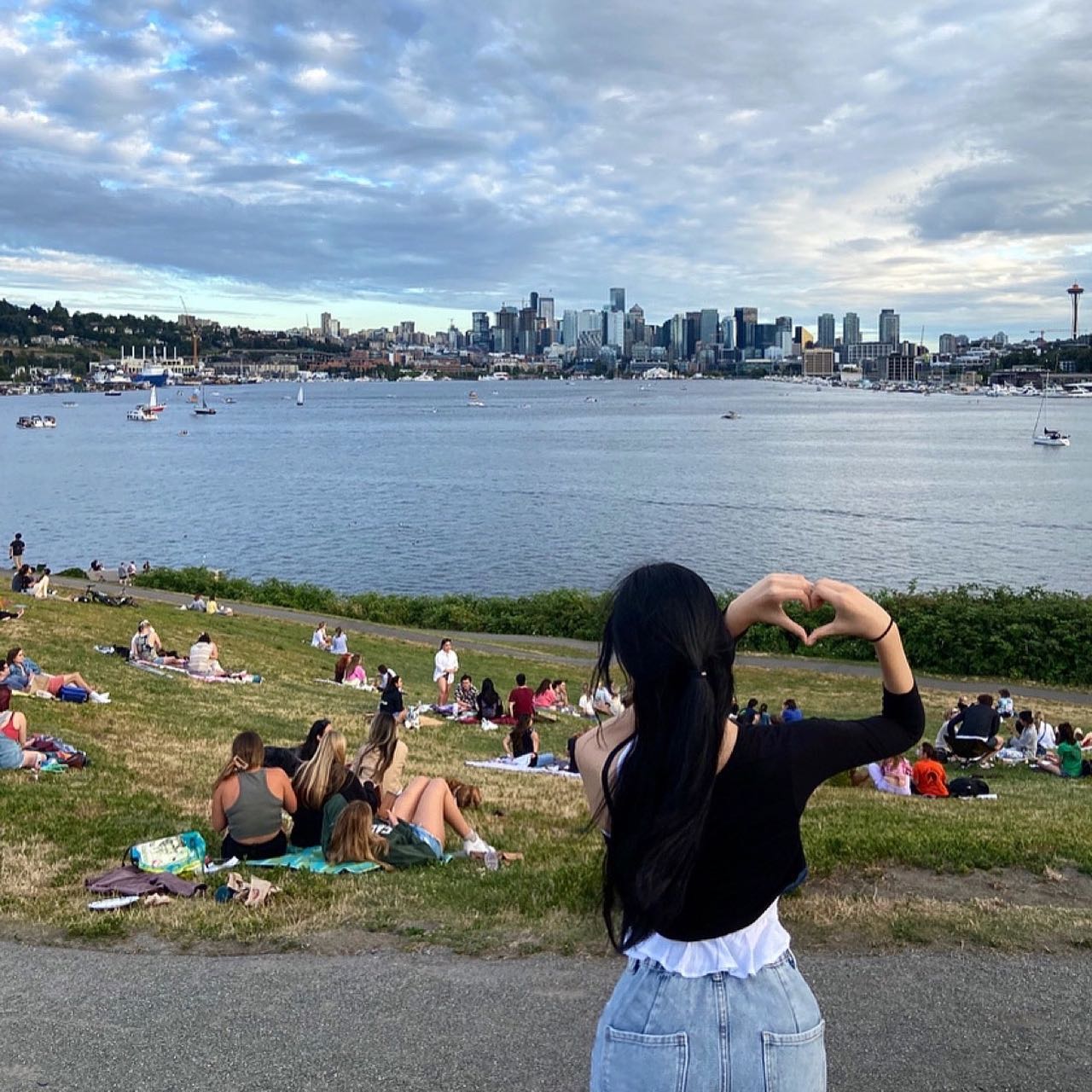 Gas works park🏝

#좋아요 #seattle #gasworkspark #downtown #usa