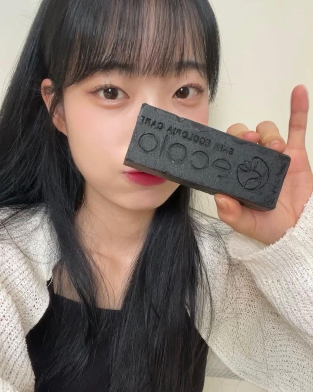김예진 on Instagram: “#광고 #이콜로피아 일반 숯과는 다른 버드나무 숯과 유황, 감 발효 원액, 에센스가 함유된 비누로 항산화 반응과 항염증, 주름개선에 도움을 주는 이콜로피아