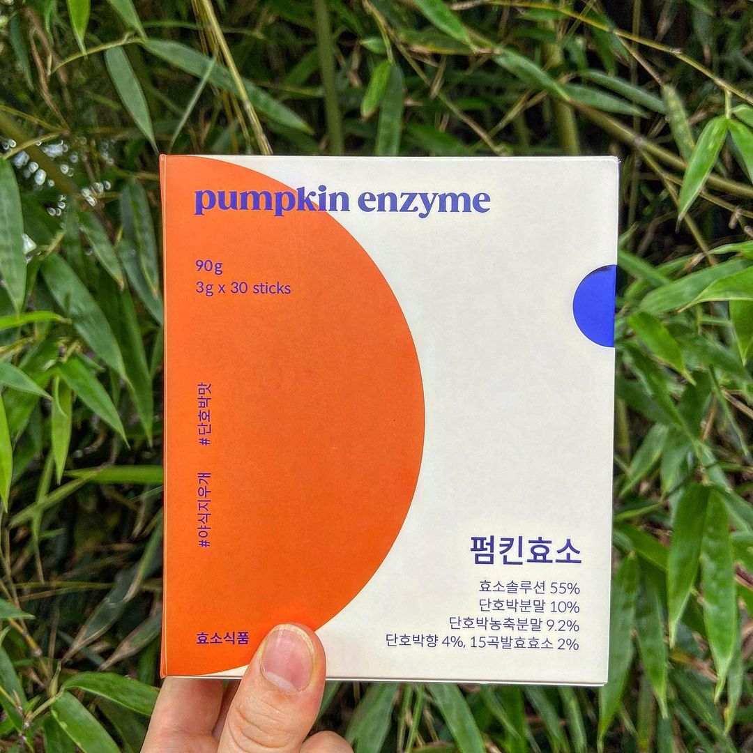 먹는게 제일 좋은 먹공주 on Instagram: “#협찬 효소 냠냠굿 🤍 맨날 소화 안 되는 먹공주한테 최고인 천연 발효 효소🧡 콜라겐, 유산균을 모두 담은 올
