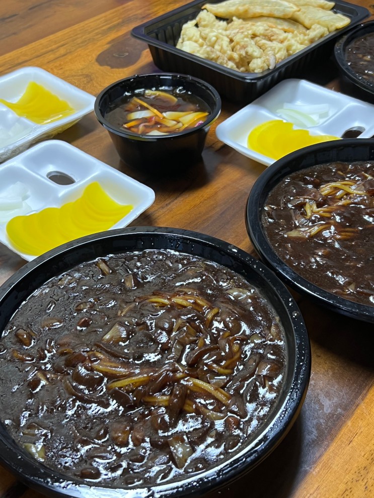 [파주맛집] 당하동 중화요리 맛집 상하이 짜장면 세트 배달 맛집