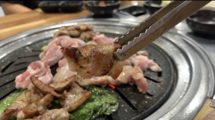 영동맛집) 용산면 숯불갈비, 버드와이저 740ml 후기 [용산 버스 시간표]