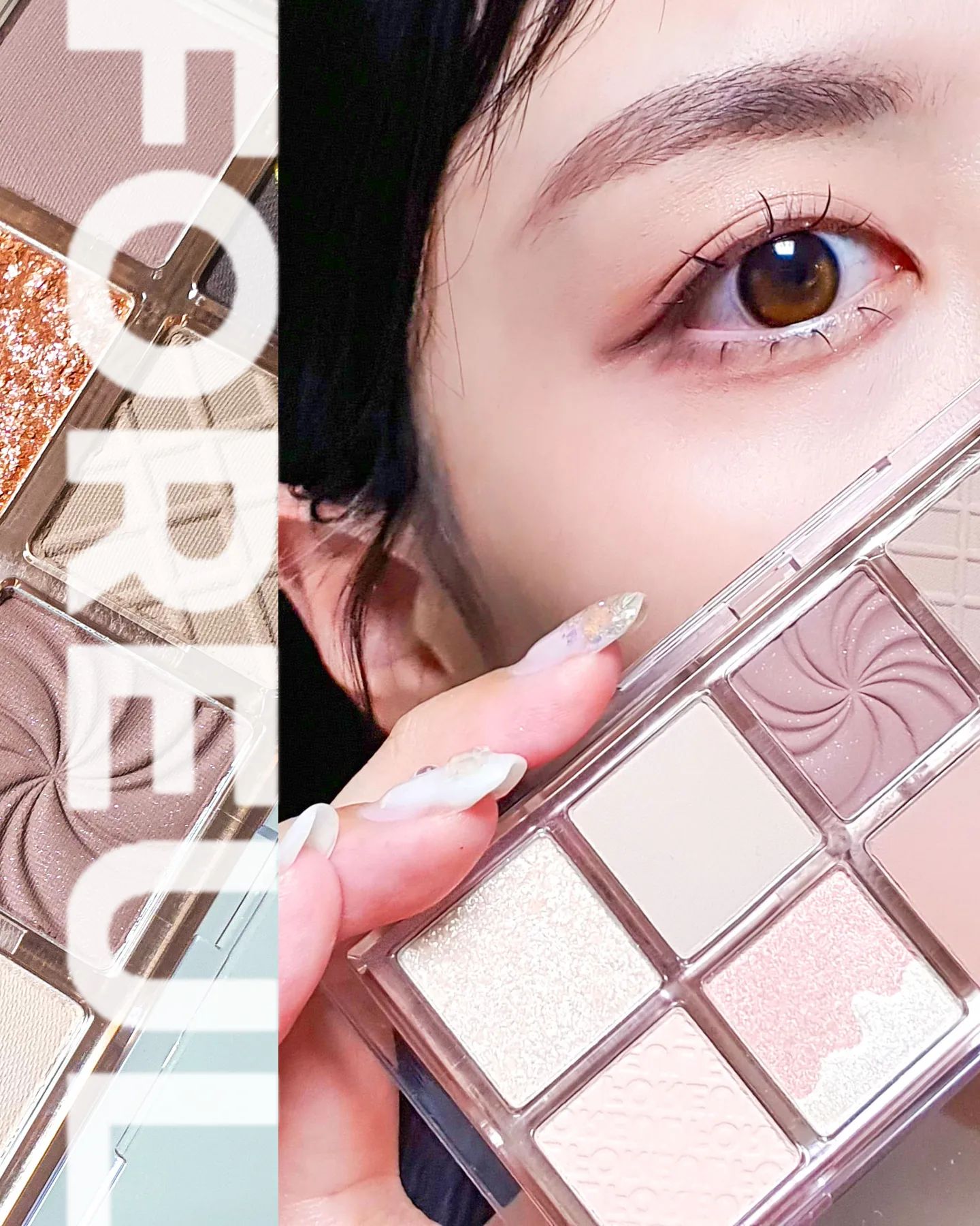 #협찬
포을 아이섀도우팔레트 버라이어티아이팔레트 02로지버터멜로우🌷

포을 신상 아이섀도우팔레트!
핑크베이지컬러와 글리터, 모브한컬러들로 조합되어 있는 아이섀도우 팔레트에요💓

매트섀도우부터 은은한 쉬머섀도우, 쉬머글리터, 매트글리터, 스파클링 글리터가 한 팔레트에 담겨있어
섀도우 팔레트 하나로 음영, 쉐딩, 컬러링, 포인트펄, 애굣살, 아이라인까지 가능해서 활용도도 엄청 높아요!✨️
은은한 컬러감도 대존예!💞

#포을 #FOREUL #포을아이섀도우 #버라이어티아이팔레트 #아이팔레트 #아이섀도우 #섀도우추천 #섀도우팔레트추천 #섀도우팔레트