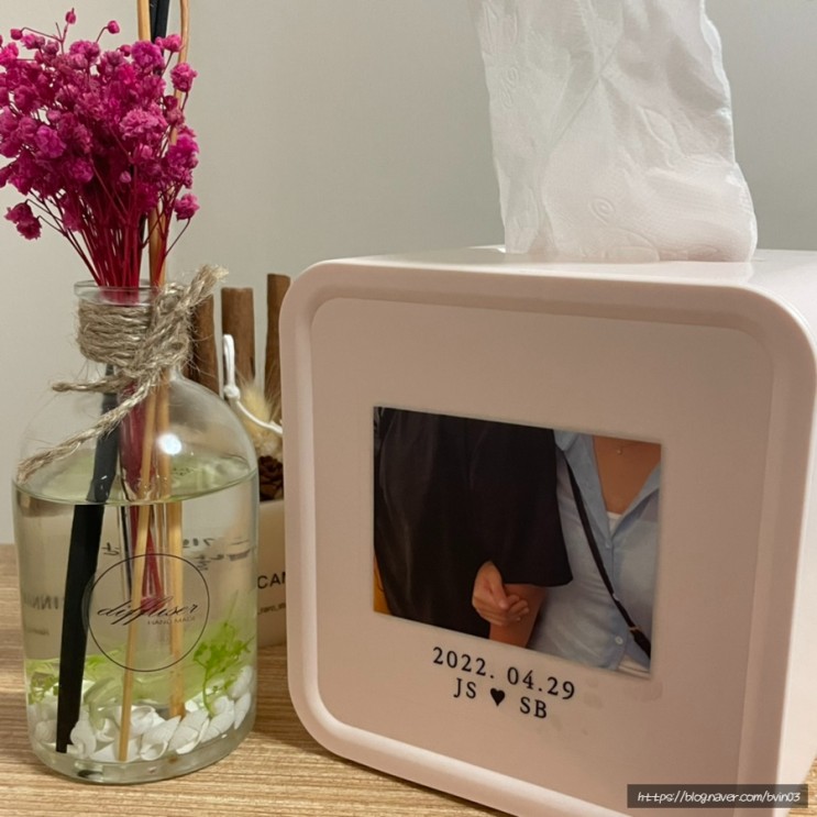블랙하비 맞춤제작 휴지케이스로 센스 있는 집들이 선물하기