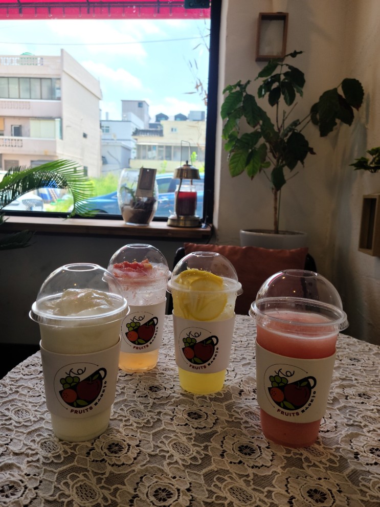 과일이 많이들어가서 맛있었던 금정구카페 프루츠퐁당