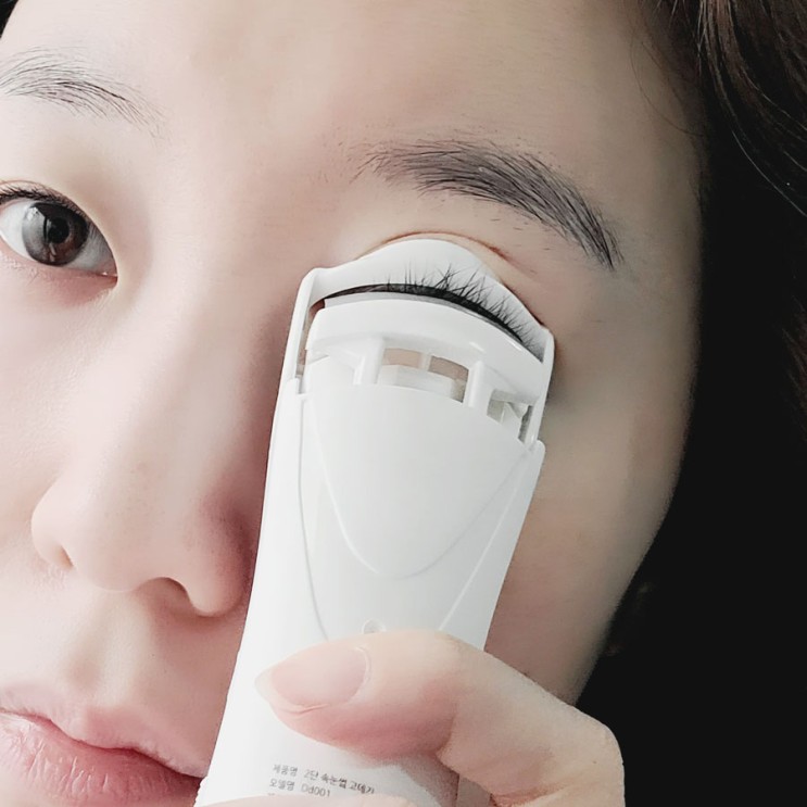 온열뷰러 닷드 속눈썹고데기 2단패드로 꺽임없이 컬링 하기
