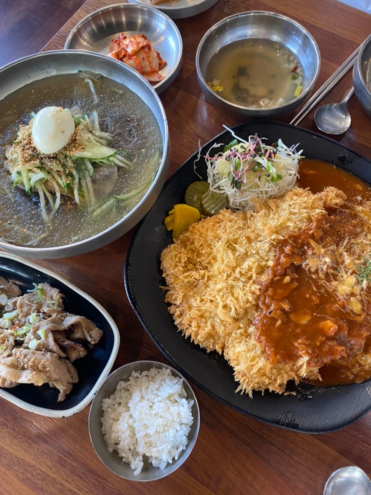 [익산 동산동 맛집] 아나식당 아나칡냉면&칼국수&돈까스