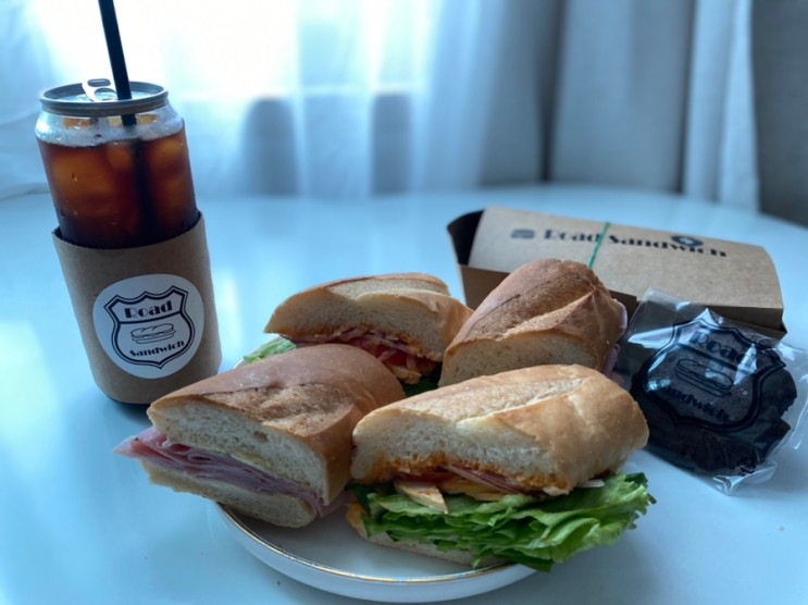 강동구 샌드위치 맛집! 로드샌드위치, 잠봉뵈르+스파이시 치킨