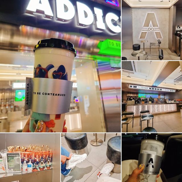 @h.u.n.g.r.y_merry18 on Instagram: "#협찬 @addictea.kr #건대맛집 #건대카페 #첫줄안녕 #카페탐방 #밀크티집 * * 오늘은 일을 보고 입이 심심해서 뭘 먹을까 하다가 밀크티로 핫함 에딕티를 방문했어요!-)
