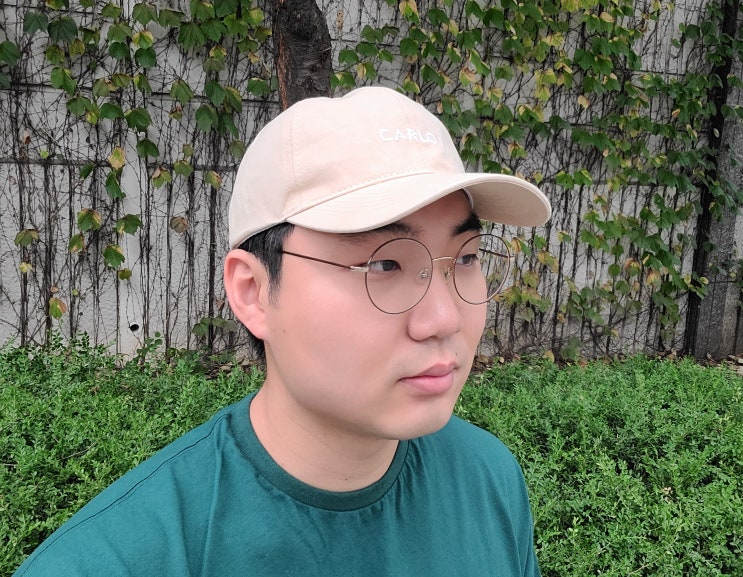 친환경패션 CARLO 까를로 베이지 볼캡 착용 후기