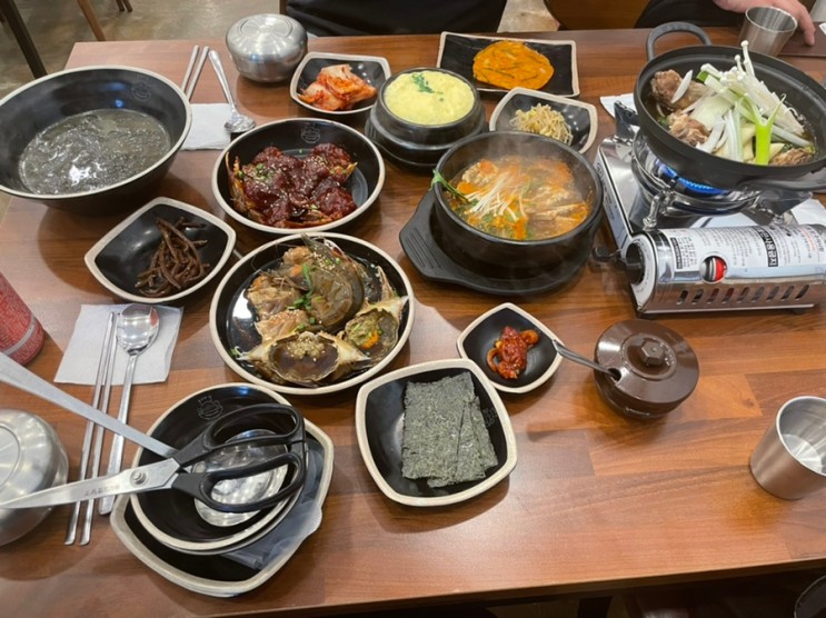 부천시청역 게장 맛집 : 꽃게와 밥