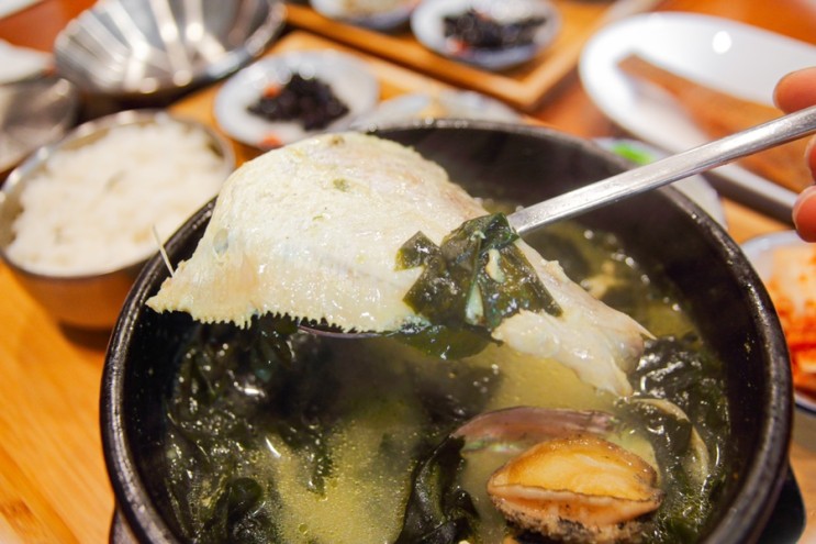 남양주 다산맛집 서청미역 다산점 : 몸보신 미역국 참가자미 전복 대합조개와 성게를 한번에 먹은 후기