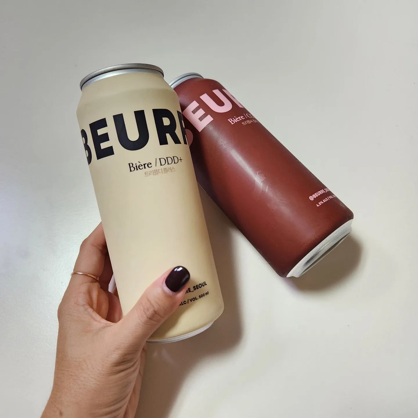 🍻
#버터맥주
하필 제일 맛없다는 아몬드맛 CCC를
집어 오고야 말았네😅😅
비교적 평이 좋은 헤이즐넛 DDD는
아껴두고 먹는걸로..ㅎㅎㅎㅎ