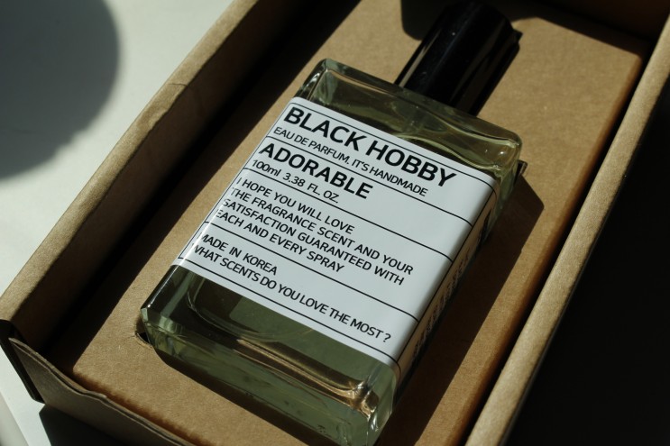 블랙하비(BLACK HOBBY) 어도러블 드레스퍼퓸 : 일상속에서 무난하게 잘 어울리는 섬유연제 향 향수 / 다우니향,다우니향향수
