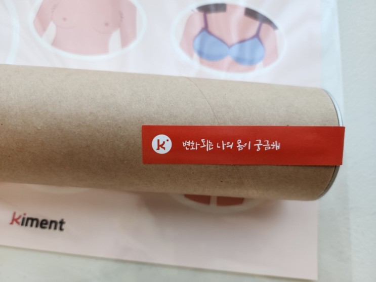 키먼트 신체 포스터 스티커활용해서 유아성교육 재미있게