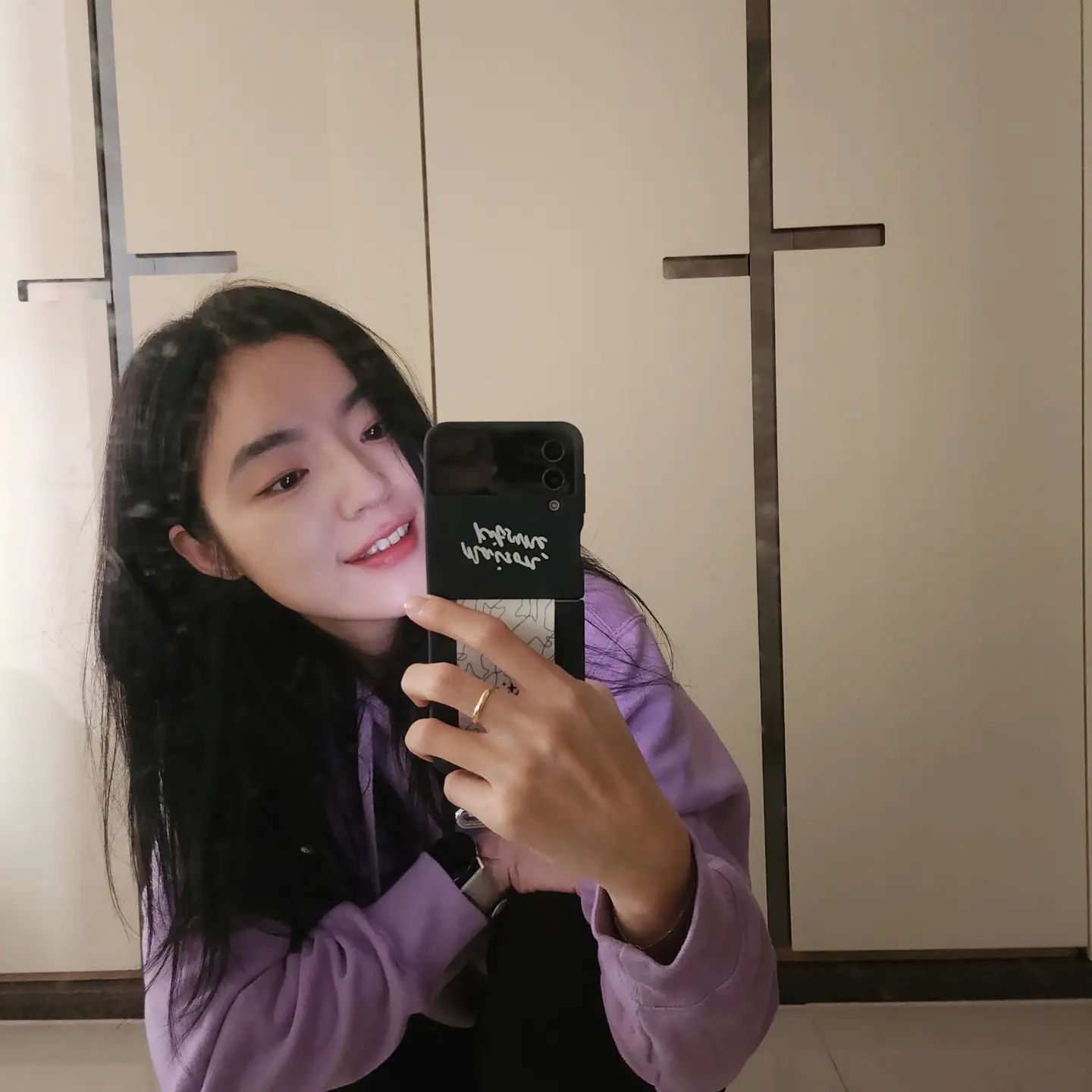 나도 #z플립4 #메종키츠네에디션