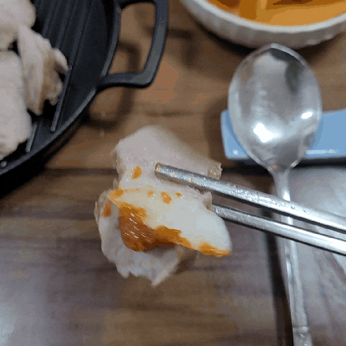 인삼나무 황칠요리사 스틱으로 맛있는 수육 뚝딱
