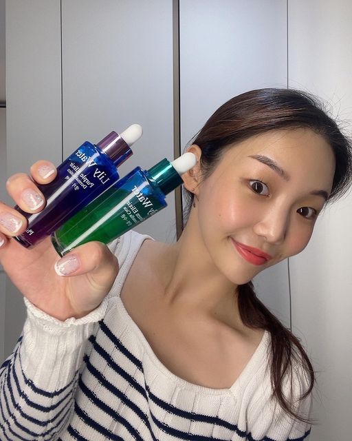 지수 on Instagram: "#제품제공 #피에이치하비 요즘같이 피부 속 건조가 심한 환절기 계절에 피부 보습 유지 및 진정 케어하기 좋은 광채 앰플💡피부 밝기, 광채 개선 효과 인체적용시험 완료는