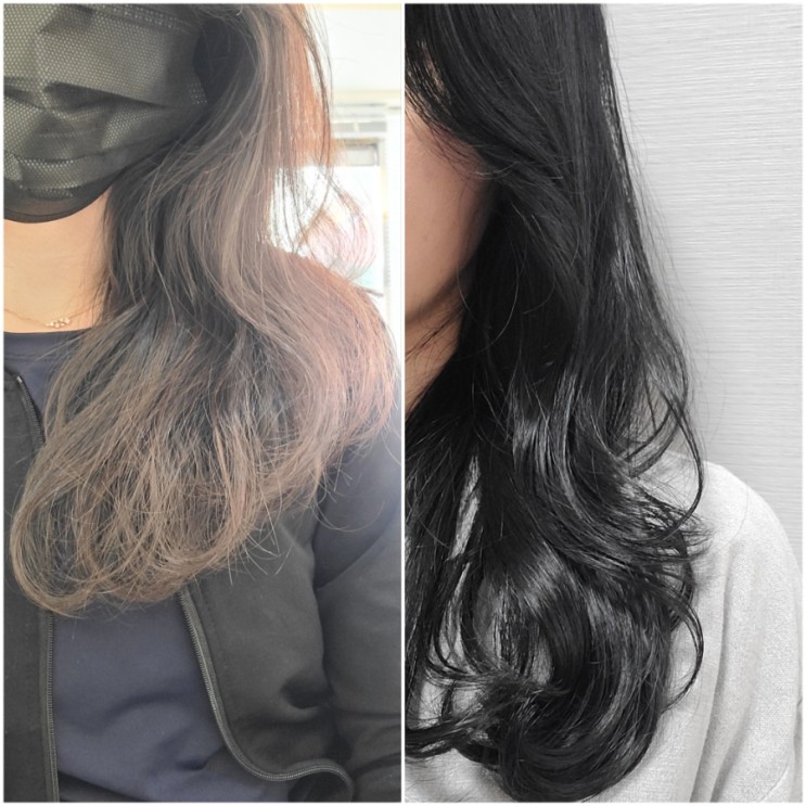 백운역미용실 그날,그때,그곳 :: 천연염색과 클리닉이 한번에 가능한 엘로이 하고 왔어요 🥰