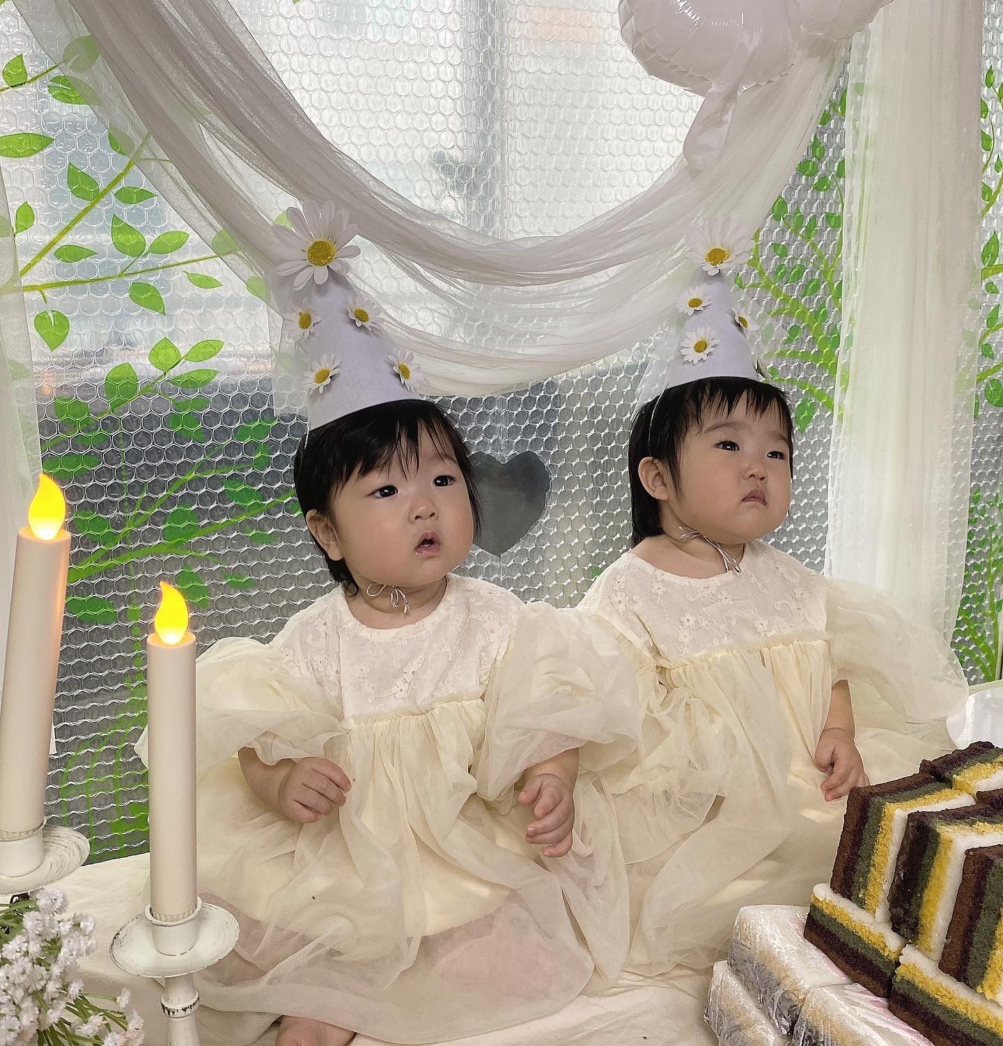 저희 애들 많이 컸죠?! 
11월 돌잔치도 끝났답니다🥹🤎

우리 둥이 보러 nov_twin_ 
계정 놀러 많이 와주세요🌼