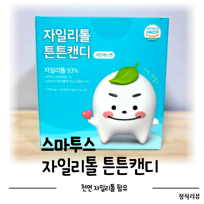 어린이간식으로 스마투스 충치예방 자일리톨캔디 먹고 치아건강지키기 ft 어른취향저격!