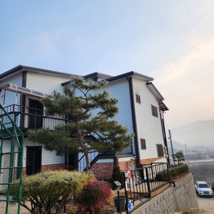 청양 알프스마을 펜션 숙소 청양펜션 칠갑산까치내펜션 후기