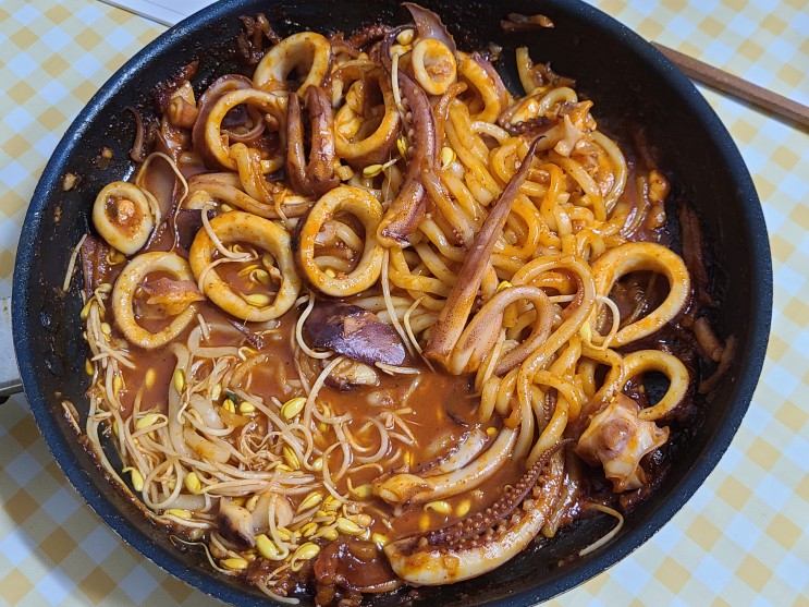 캠핑밀키트 끼닛 꼬들무불오징어 맛있고 간편한 밀키트