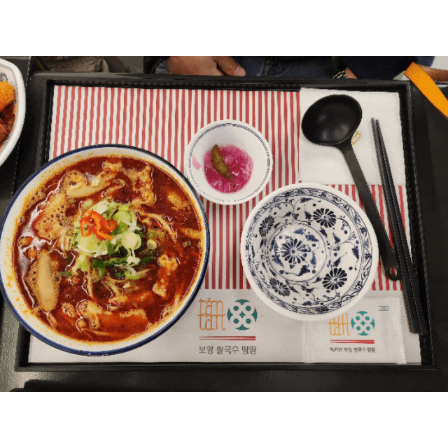 천안 시원한  씰국수 맛집 땀땀  에서  쌀국수 먹었어요