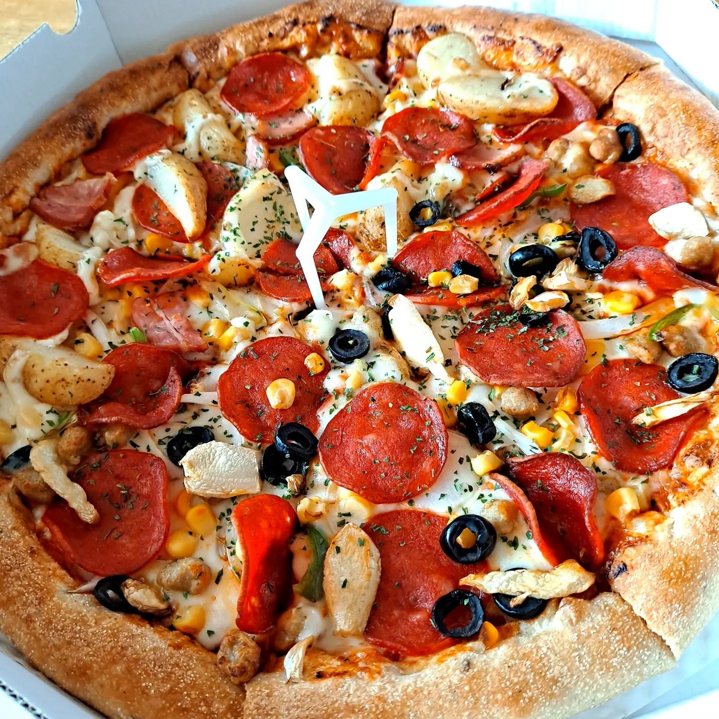 #청년피자 #오늘점심
#배민 #맛집 #꿀맛

헿💖

#피자 #pizza
#포테이토 #페퍼로니
#맛스타그램 #뀨