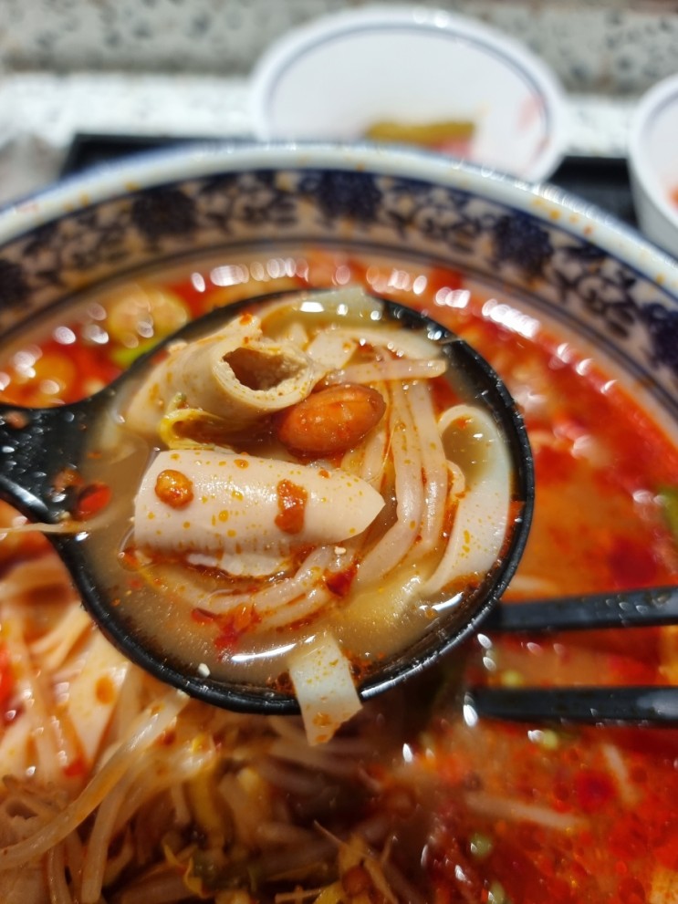 명동 맛집 줄서서 먹는 식당 땀땀의 명동곱창쌀국수