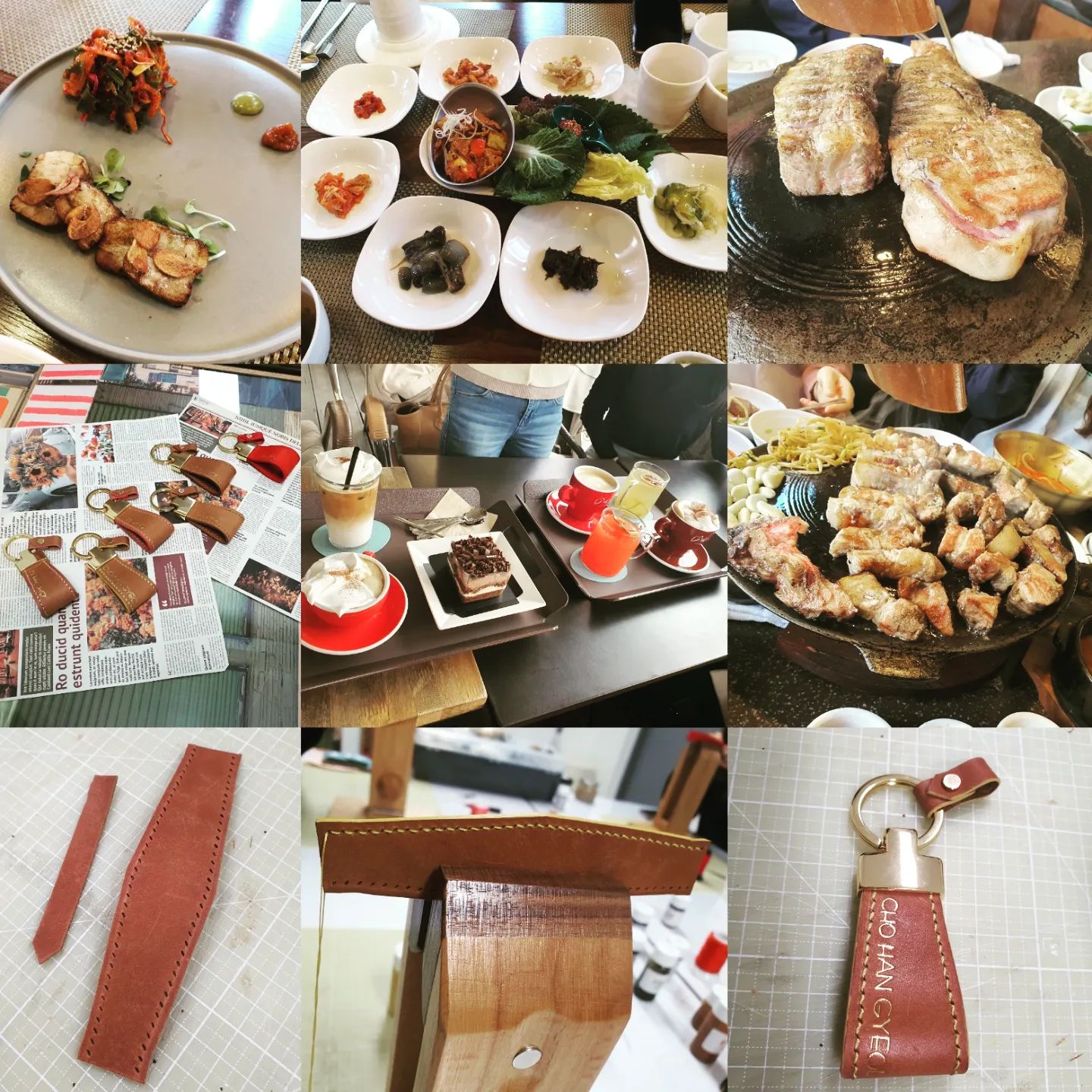 #대학교모임 
#애기엄마들 #1박2일 #자부데이  _

#처음이라 #우리결이 #걱정했지만 
#엄마한번안찾고 #은근서운하네😂 _

#넘나잘있어준아들 #고마워 #내남편사랑해💕

#홍대입구 #한정식 #커피와디저트 
#가죽공방 #키홀더 #키링 
#에어비앤비 #배달음식과함께 
#아로마마사지 #고기고기 
#헤어지기아쉬워 #커피수다타임☕️ _

#넘나빠르게지나가는시간 #비행기타고 #기차타고 
#버스타고 #다들바쁘다바뻐 #사랑해내친구들❤️