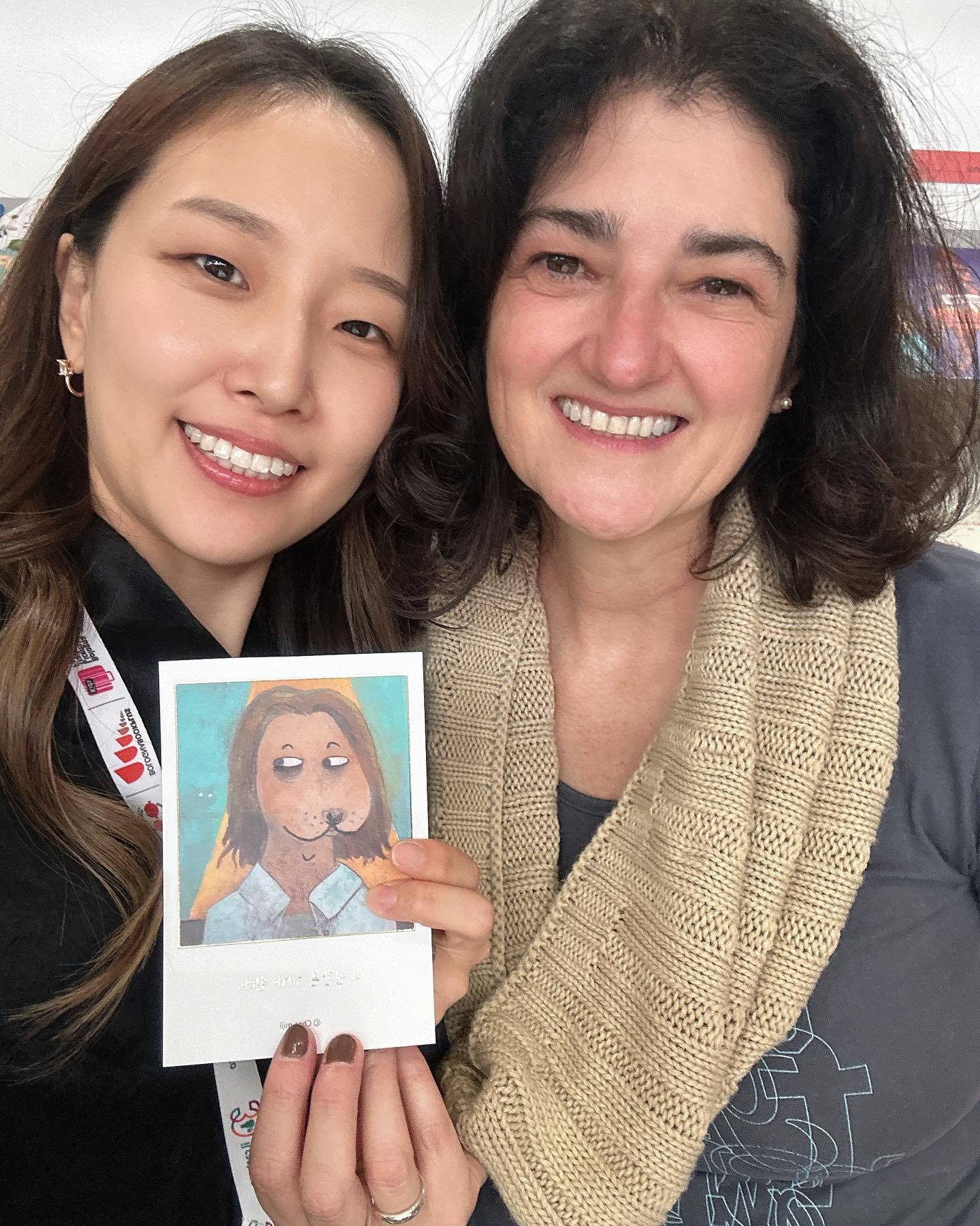 My first meeting day in Europe😘
with angelamendes09 

생각보다 개가 된 인간을 좋아해주셨다!
Also The writer marcofabbr_ liked it, too. Italy is so nice. 😉 I'm curious about his book! 

걱정도 많았지만 다행히! 따듯한 마음을 담아 가요😘🇮🇹 #이탈리아여행 #bolognachildrenbookfair #picturesbook #볼로냐아동도서전
