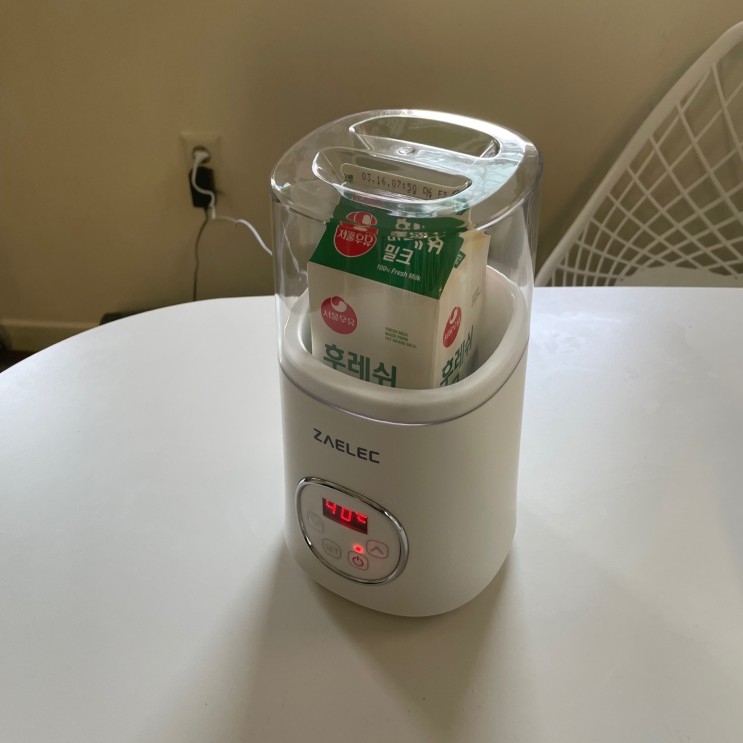 집에서 요거트 만들기, 그릭요거트메이커 요거트 제조기 추천 :: 자일렉 요거트메이커