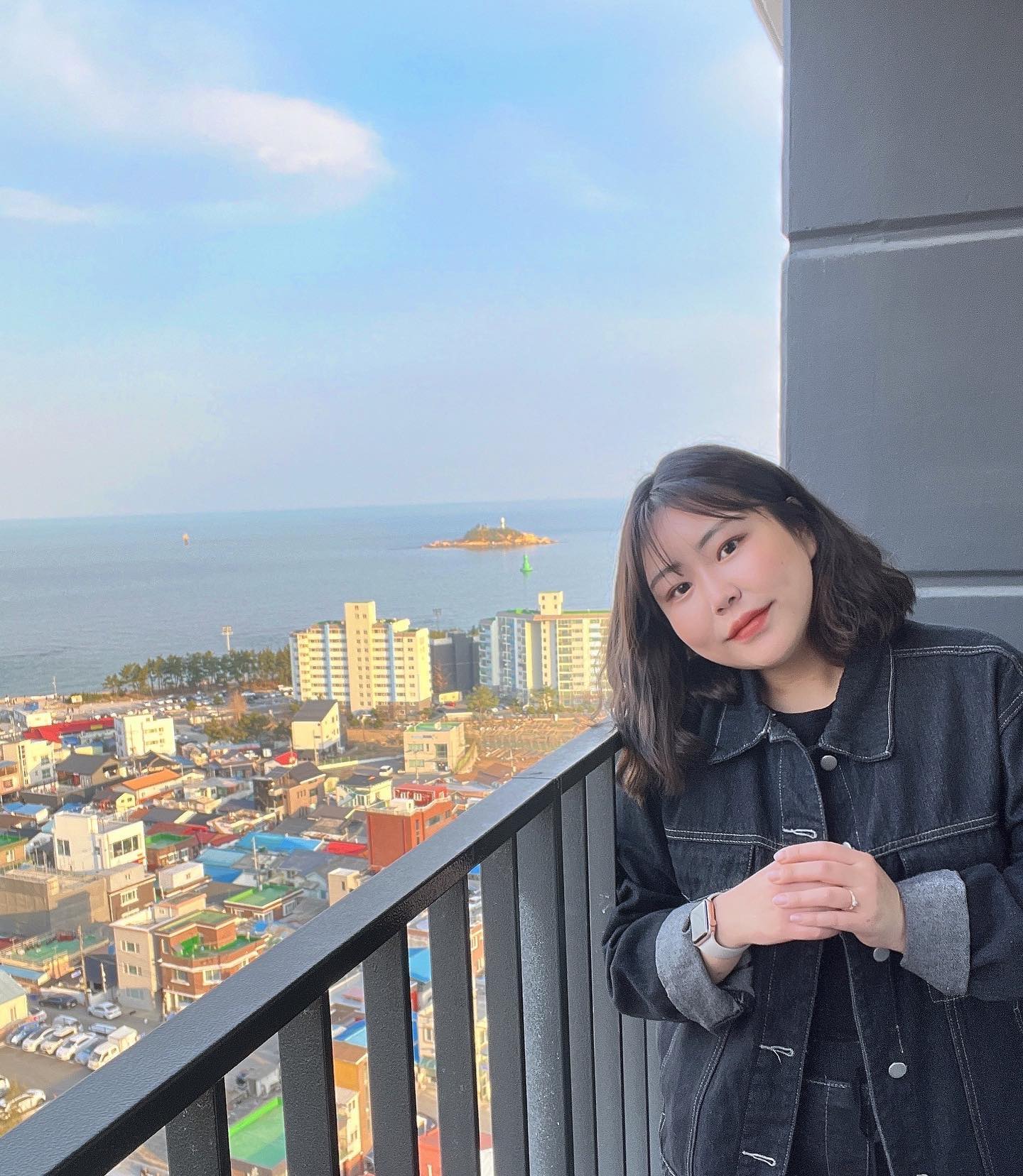 💙🤍
#속초더블루테라