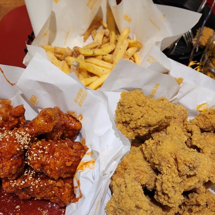잠실새내 맛집, 쌀통닭 신천점 쌀가루로 튀겨 더 바삭하고 맛있는 치킨 맛집 여기!