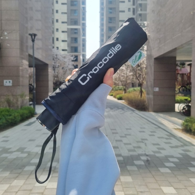 명품 브랜드 3단접이식 우산 크로커다일우산 사용 후기