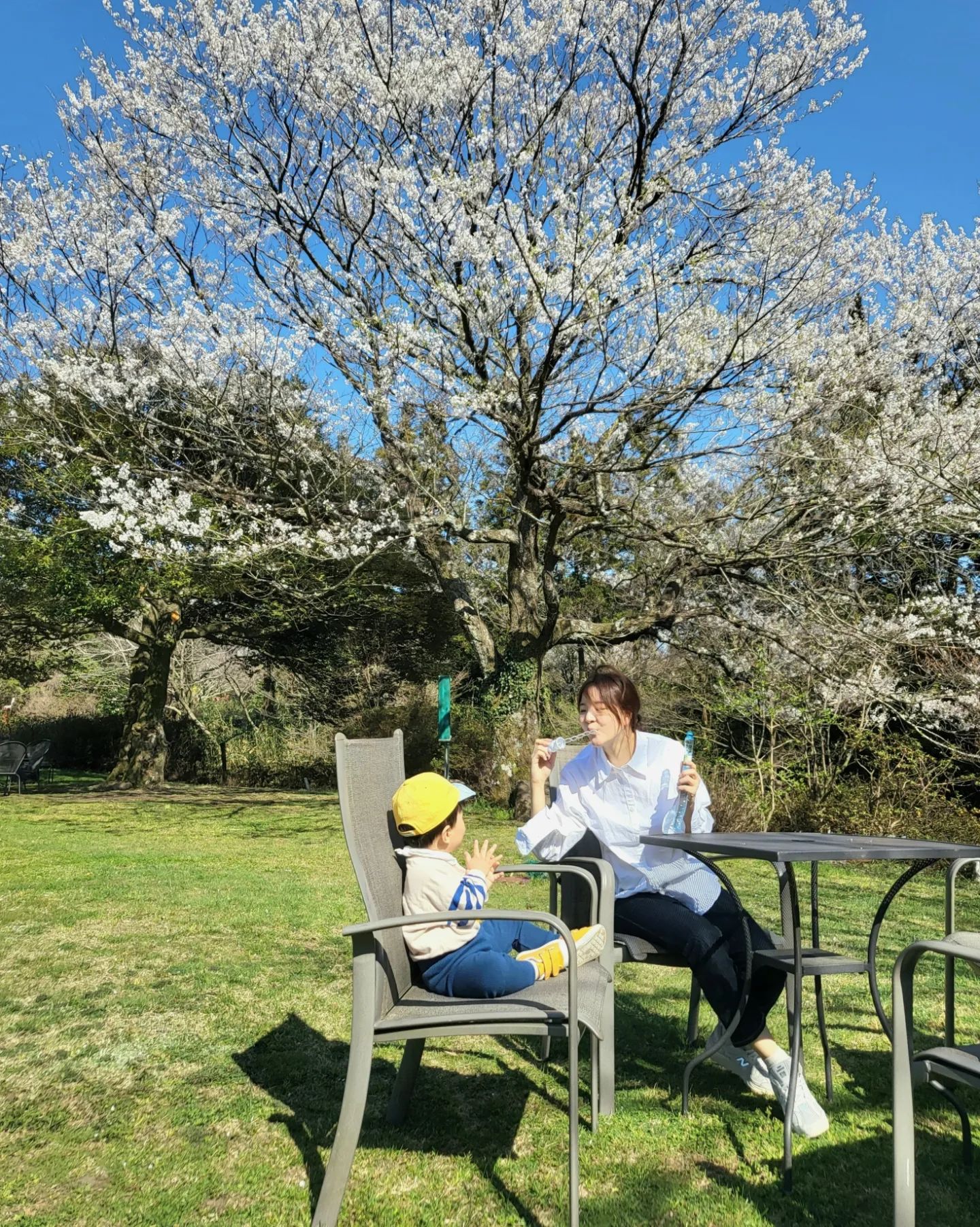 날씨가 다한 봄맞이 제주🌸 
비눗방울로 민씅이한테 박수 많이 받은 날 👏 

#아이랑제주 #제주여행