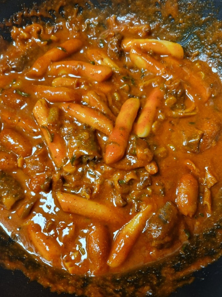 곱순떡 곱창순대떡볶이 밀키트 맛있네요 ㅎ