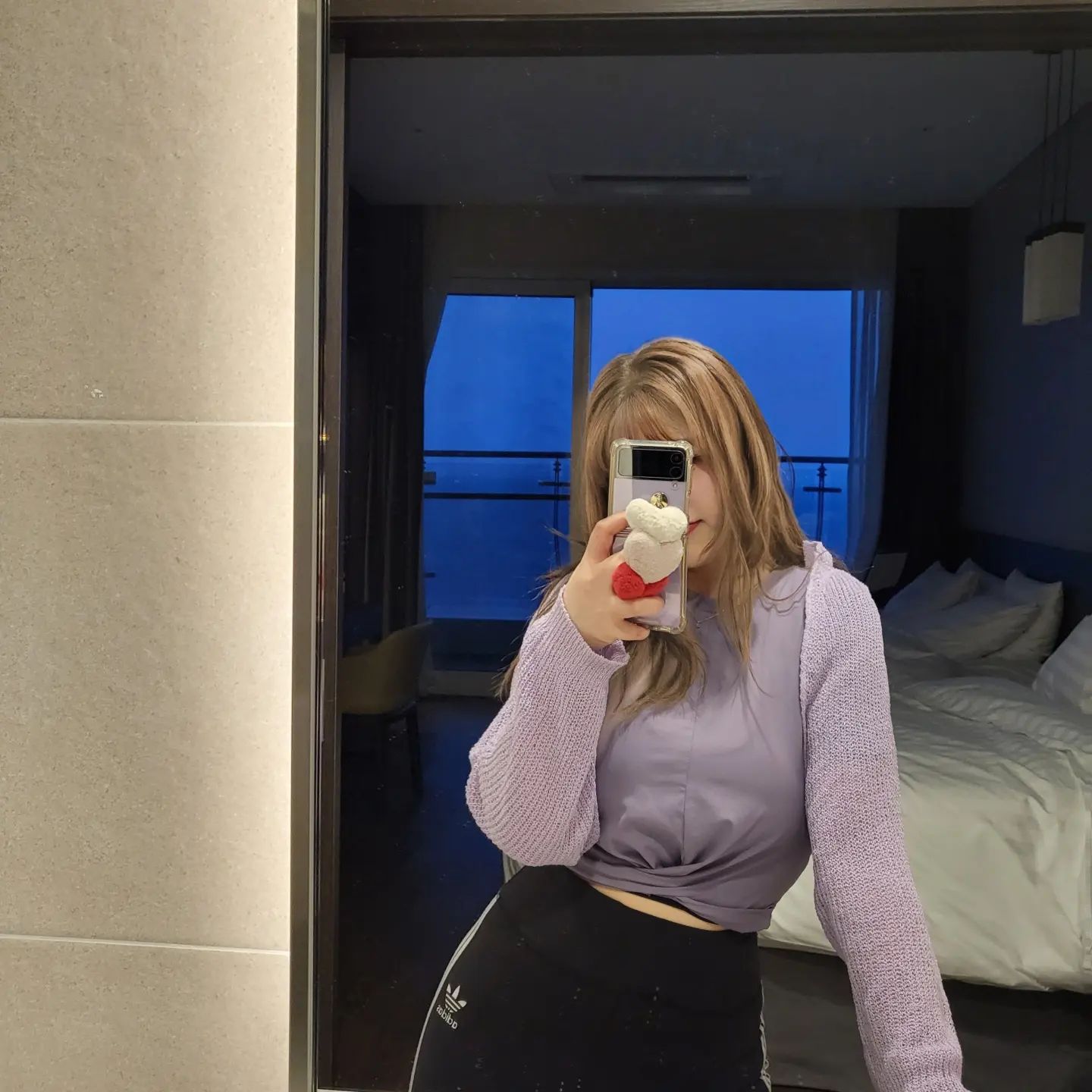 #혼캉스 행복💜