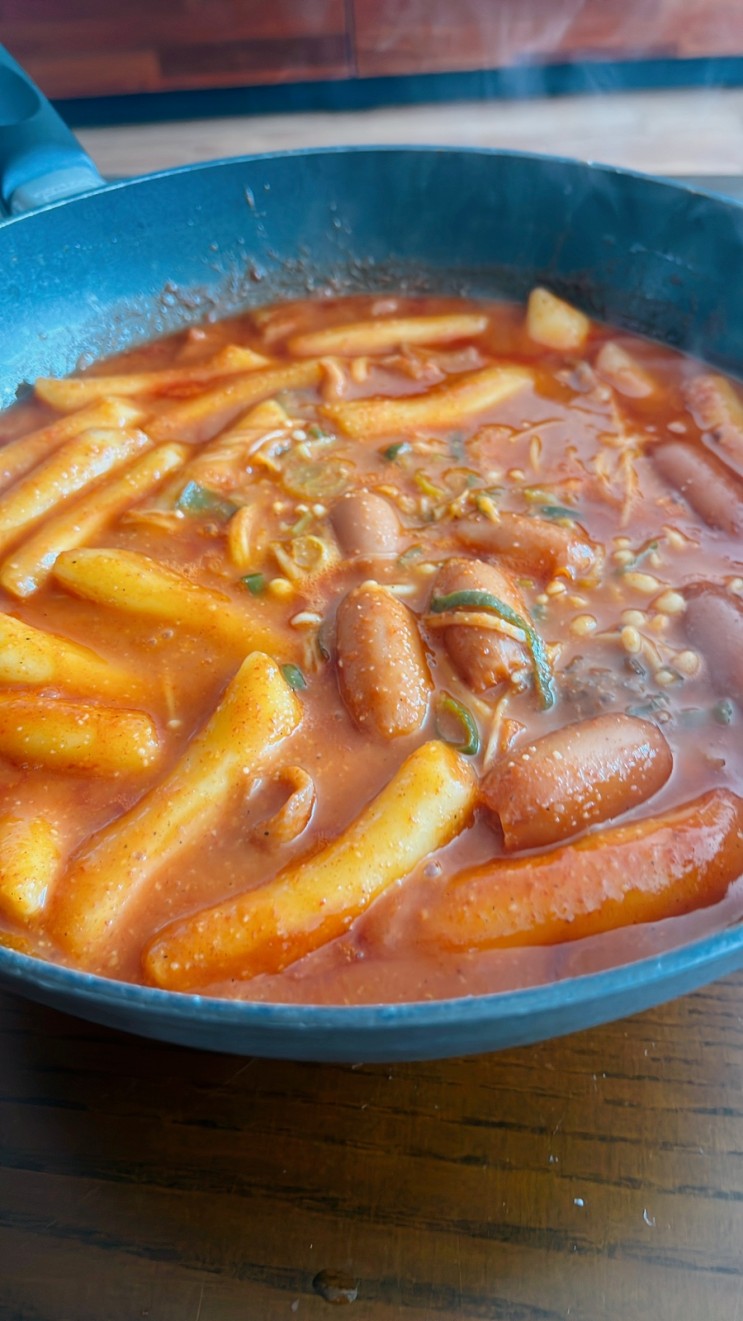 캠핑밀키트 곱순떡 먹어봤어요!