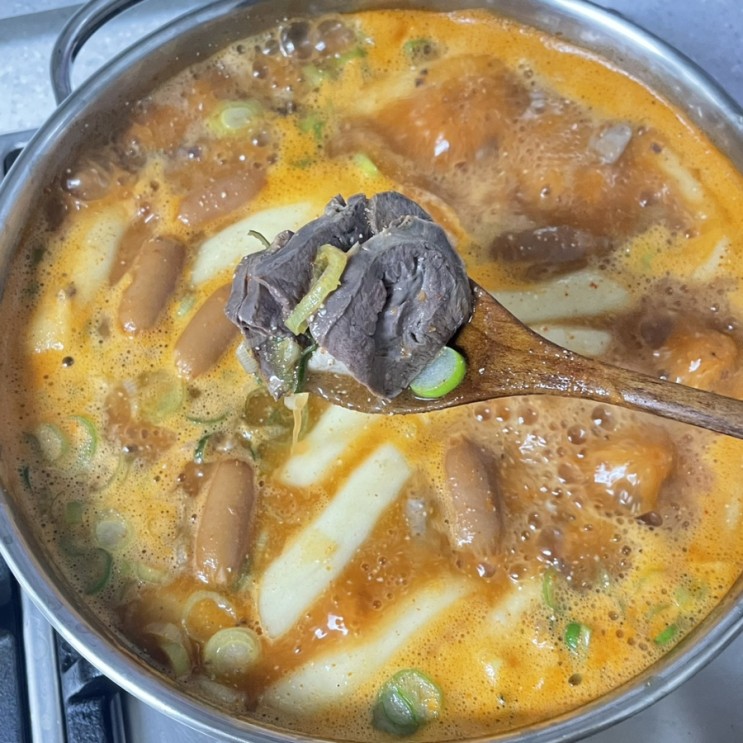 백년가게 곱순떡 매운 떡볶이 밀키트 곱창 순대 전골을 한번에