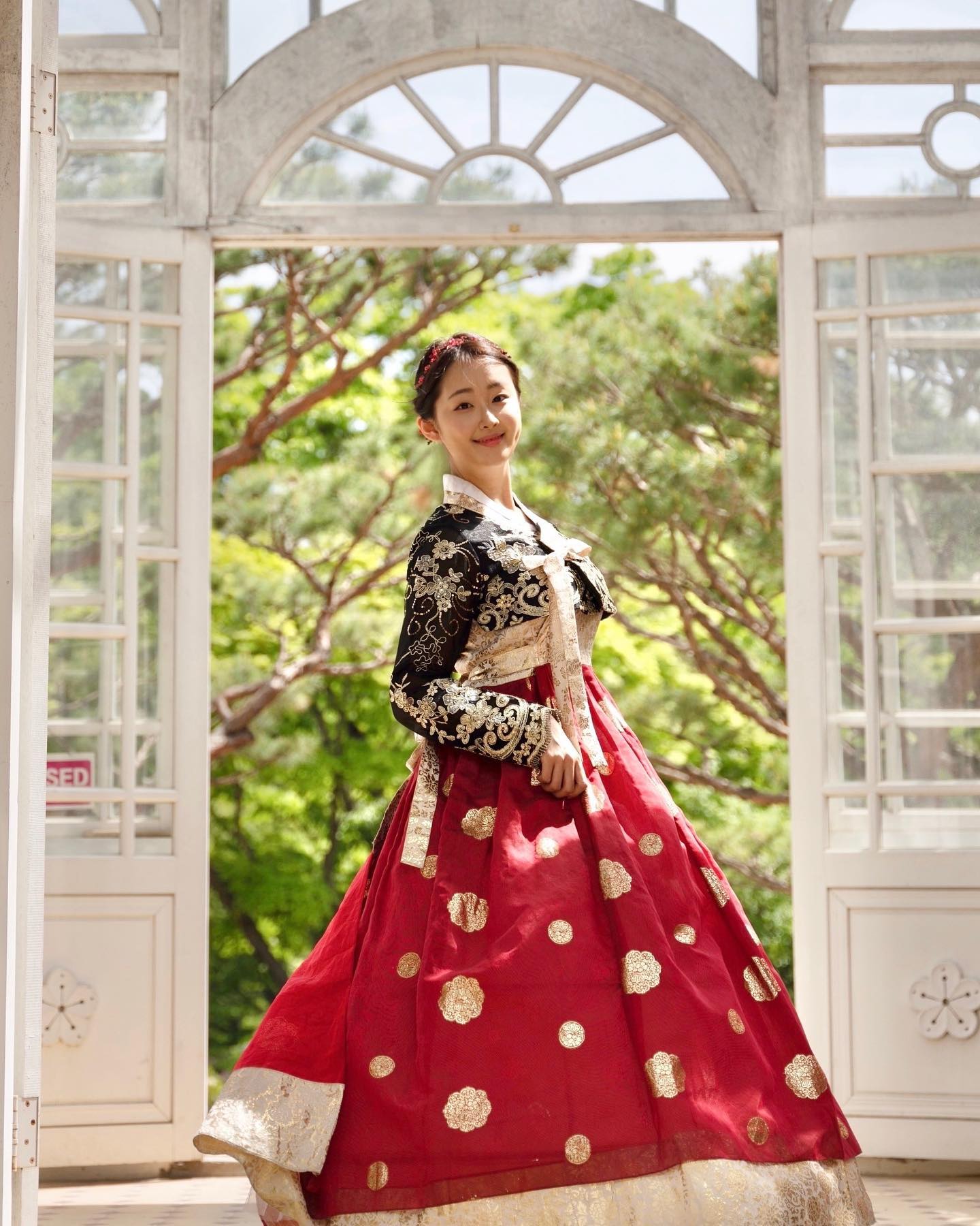 한복 입기 딱! 좋은 날씨🌺