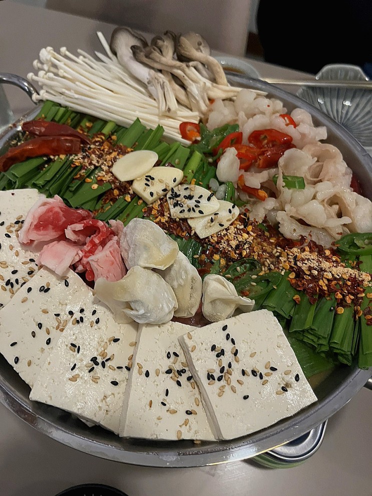 [답십리 이자카야] 만게츠 | 모츠나베