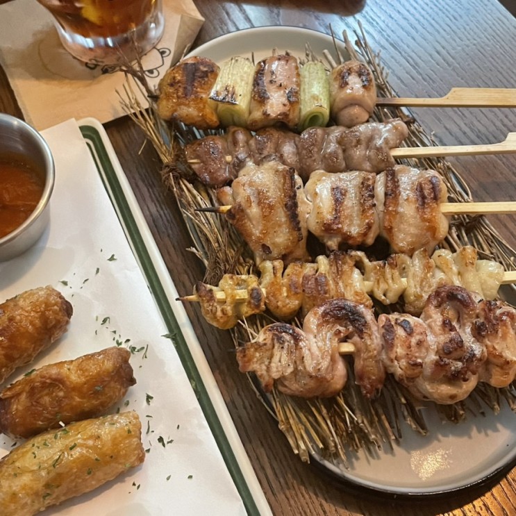 성수 신상 술집 이자카야 밤토리 후기