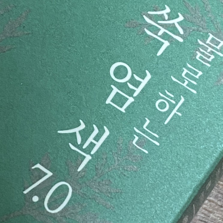 흰머리 새치 저자극염색약 ‘물로 하는 한방 쑥염색 7.0