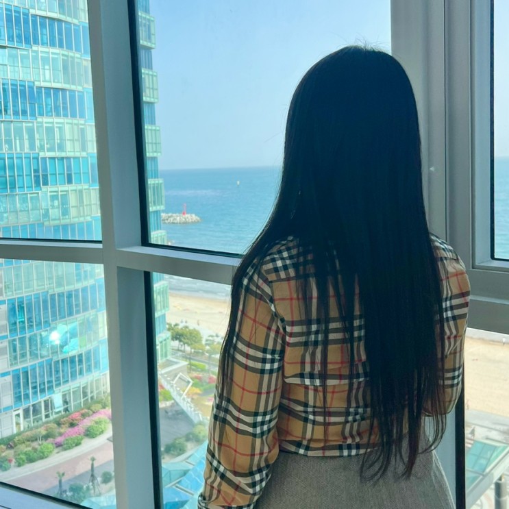 부산 해운대 콘도 2박 3일 팔레드시즈 바다가 다 보여!