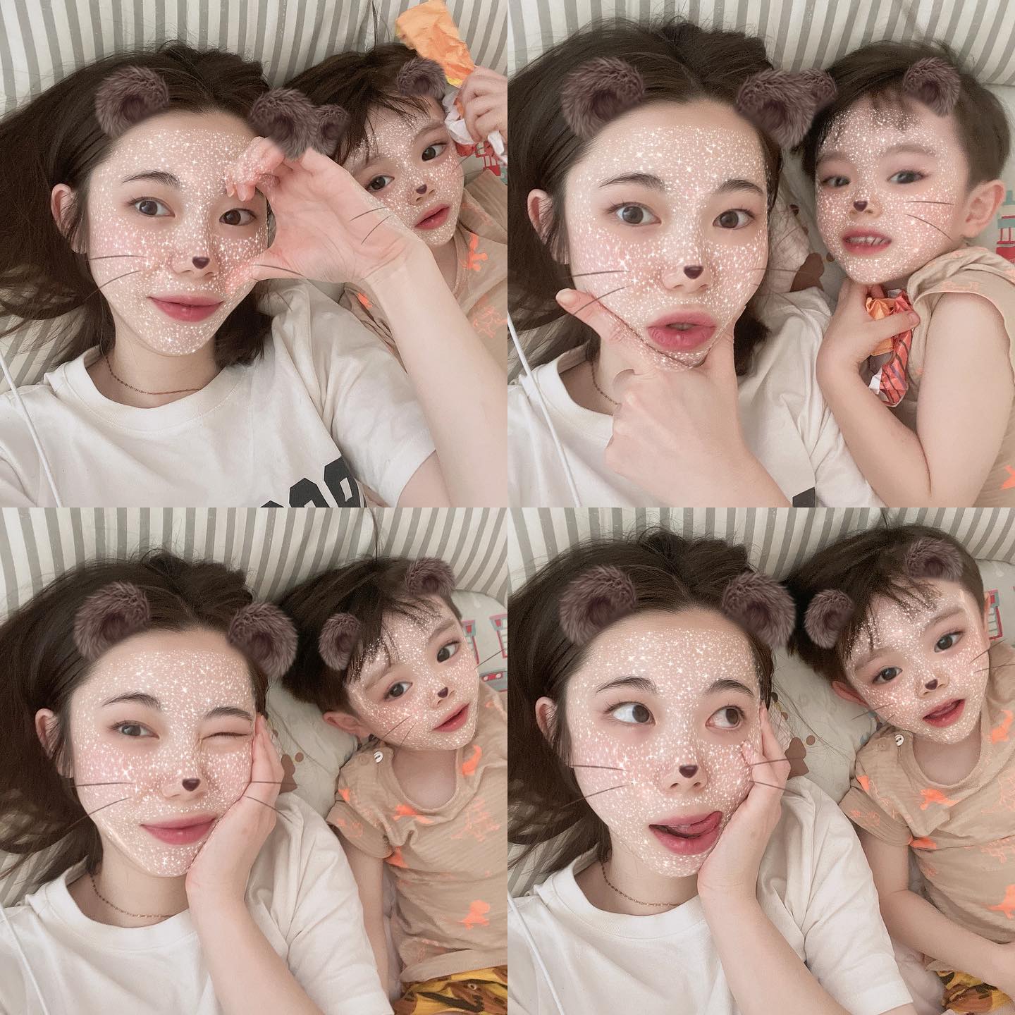 . 
엄마의 사랑스런 보물둘 💛

매주 매번 매시간 이렇게 놀아주지
못해서 늘 미안해 🥲
그래도 멋지게 살아가려면 
엄마는 슈퍼우먼이 되어야 하거든 !?
협조 좀 잘 부탁해여 남정네들아 💛

내 코딱지 둘 너무너무 사랑하고
담주도 ... 신나게 ... 놀아보자구 ...
(다이어트는 육아로....🤦🏻‍♀️)