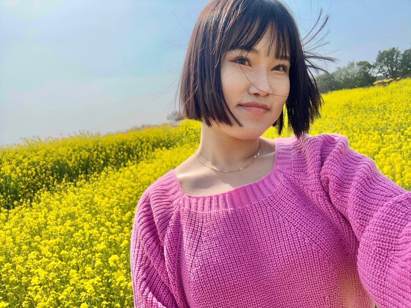 유채_꽃밭에서 🌼