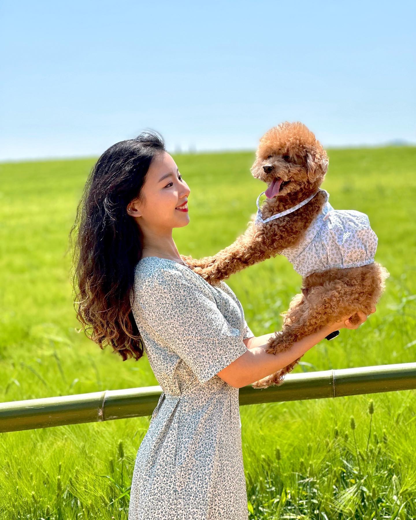 코코먕먕이랑 옷 맞춰입고 청보리밭🍃✨
.
#코용먕먕🐶❣ #코_코
#고창 #고창청보리밭 #청보리밭 #청보리
#학원농장 #고창여행 #고창가볼만한곳 #고창애견동반
#애견동반여행 #개플룩 #커플룩 #광주애견동반 #애견동반